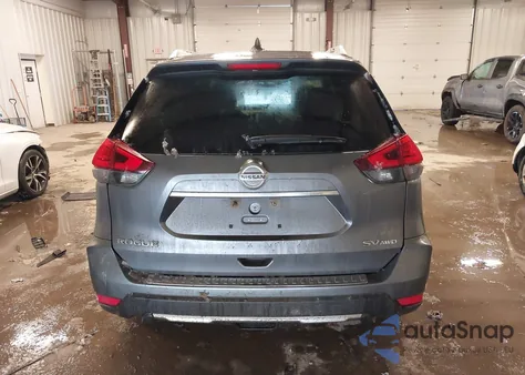 2017 Nissan Rogue Sv from USA, damaged, VIN KNMAT2MV3HP599332